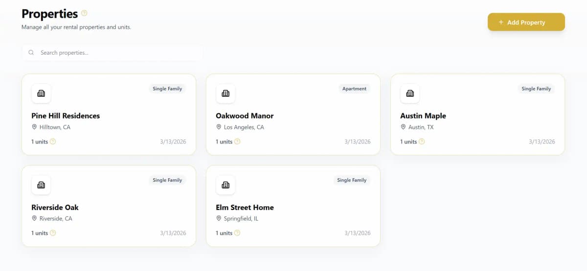 Property Management Property Management